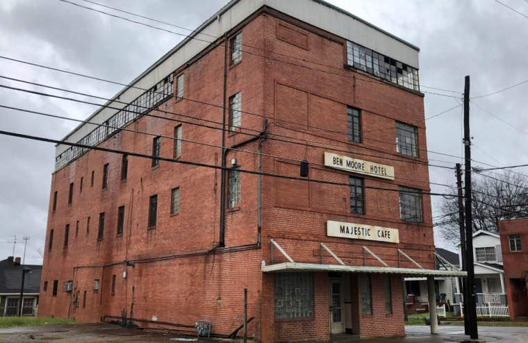An abandoned Civil Rights Era icon