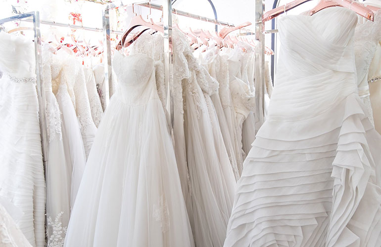 Wedding dress shopping