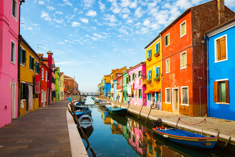 Burano Island, Venice, Italy