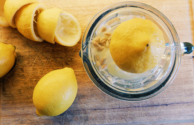 Lemon juice for kidney stones