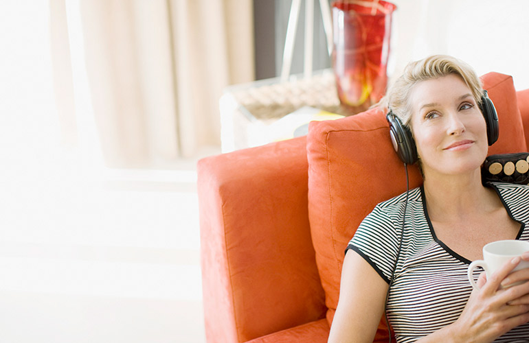 Listen to a podcast