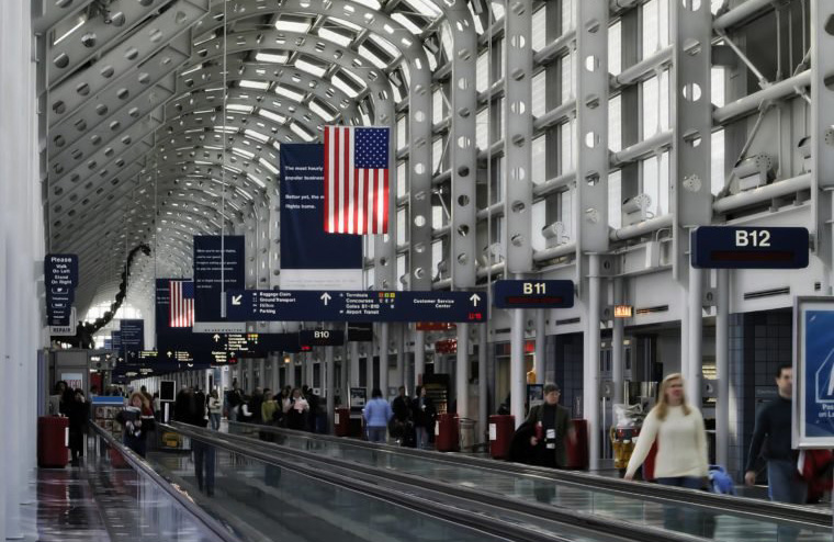 The O’Hare International Airport saucer