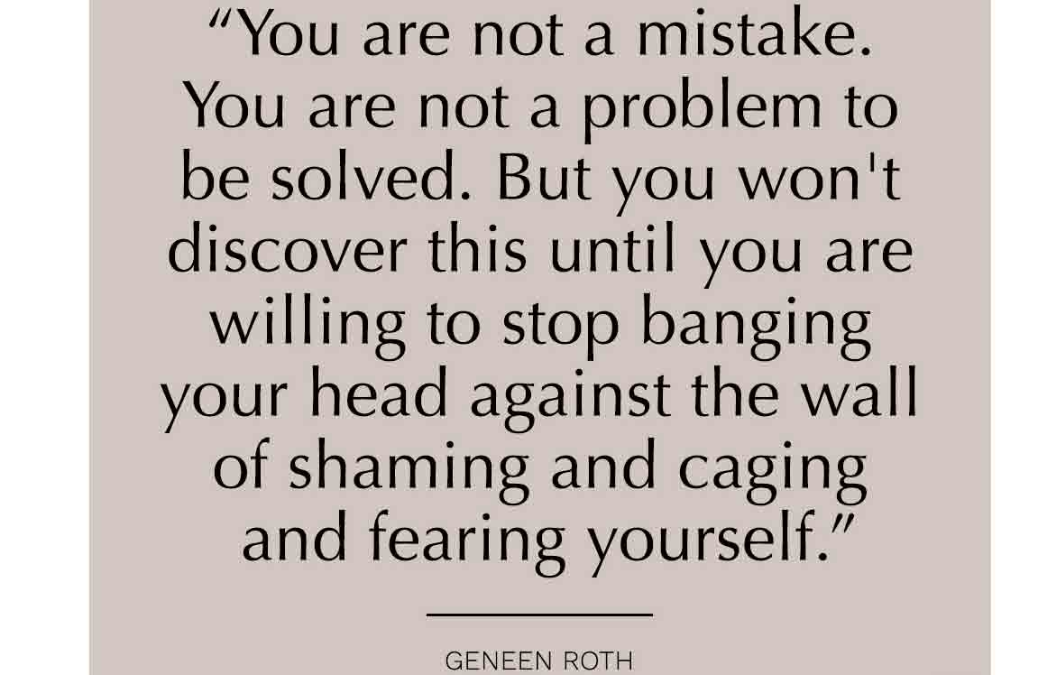 You’re not broken