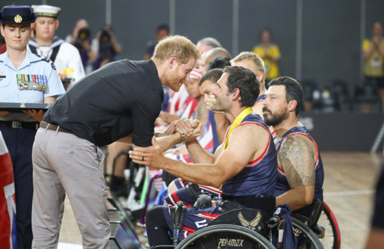 He created a sports competition for veterans