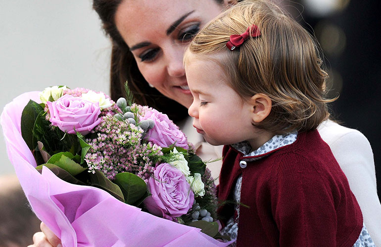 Smelling the roses