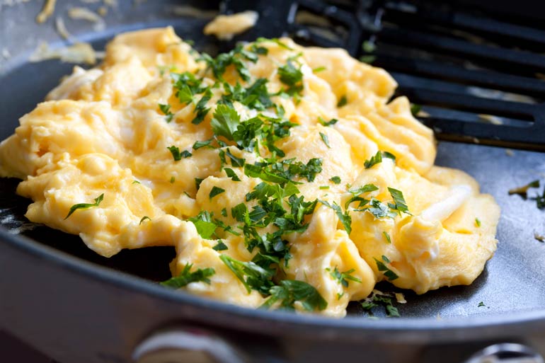 What to eat: eggs