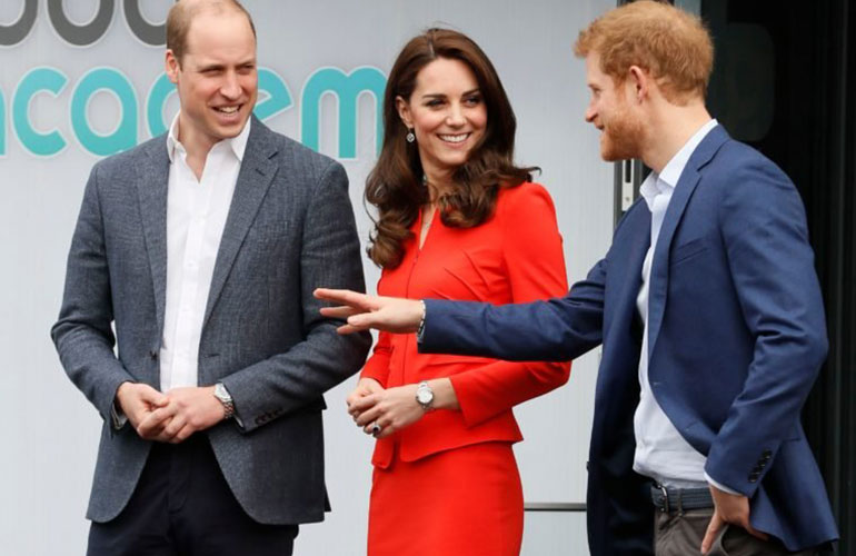He’s super close to Will and Kate