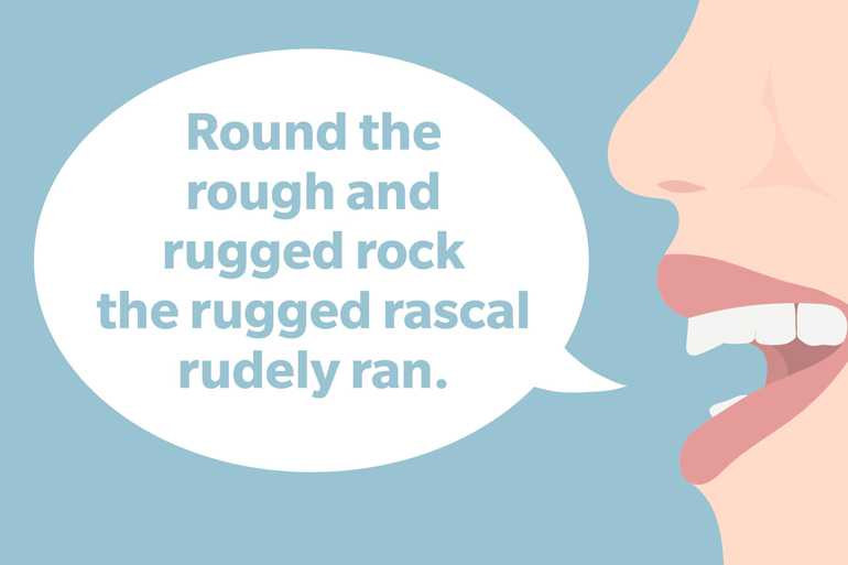 Rough rock