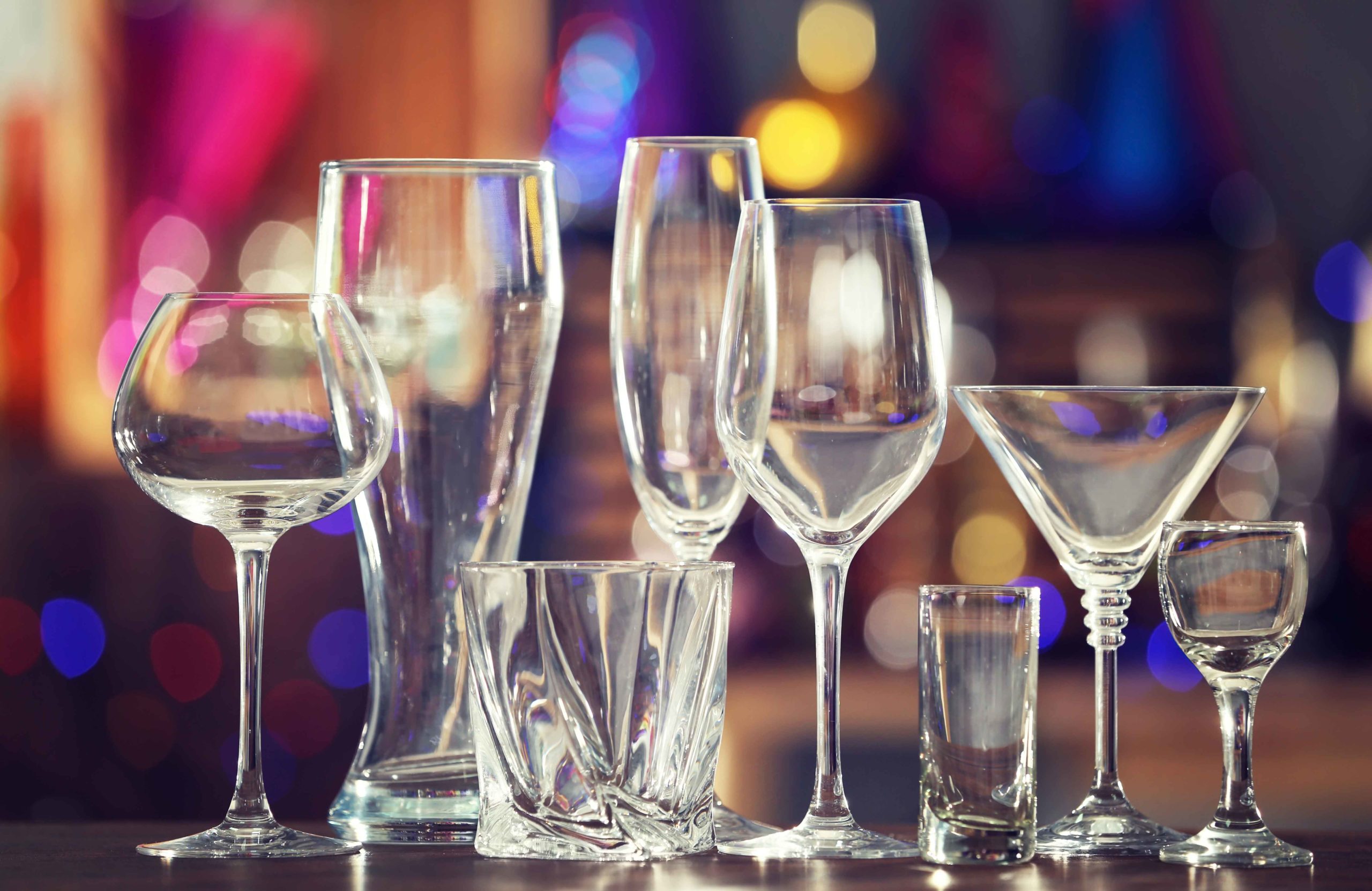 Safely pack glassware