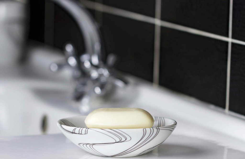 Make a soap holder