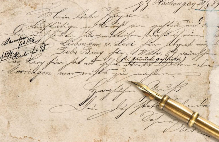 She has excellent handwriting