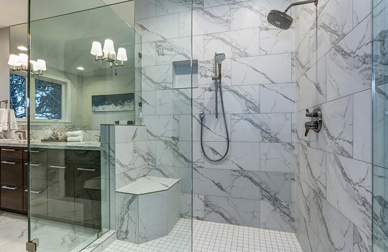 Squeegee your shower