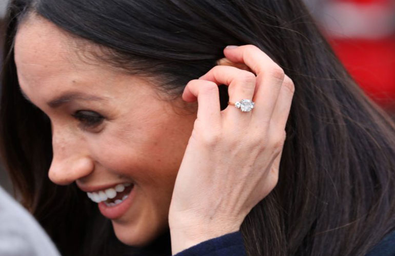 She redesigned her engagement ring