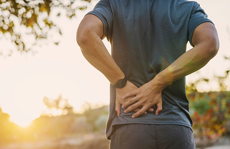 You’ve had back pain