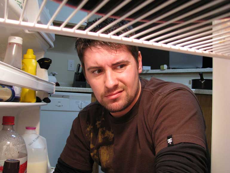 Freshen a fridge