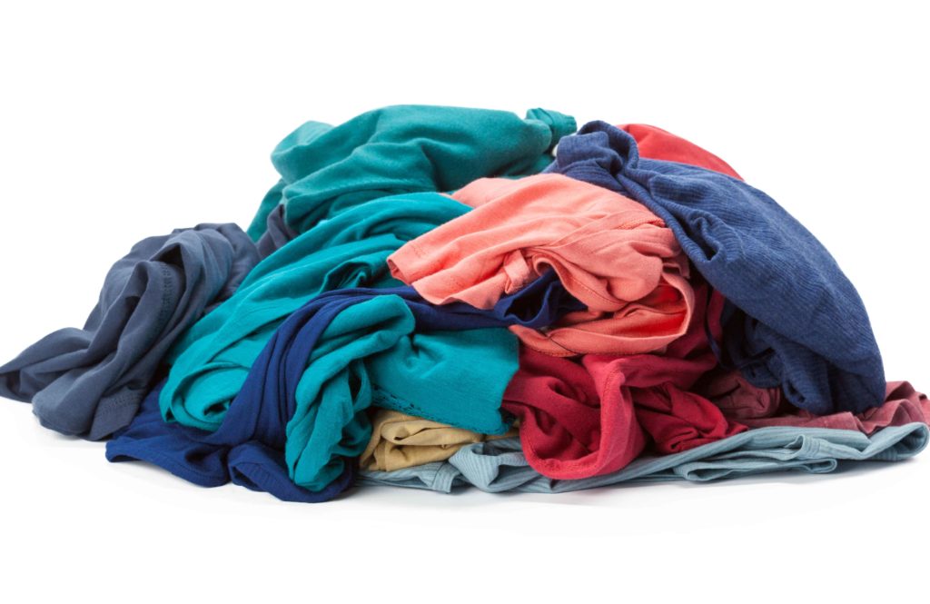 The clothes pile