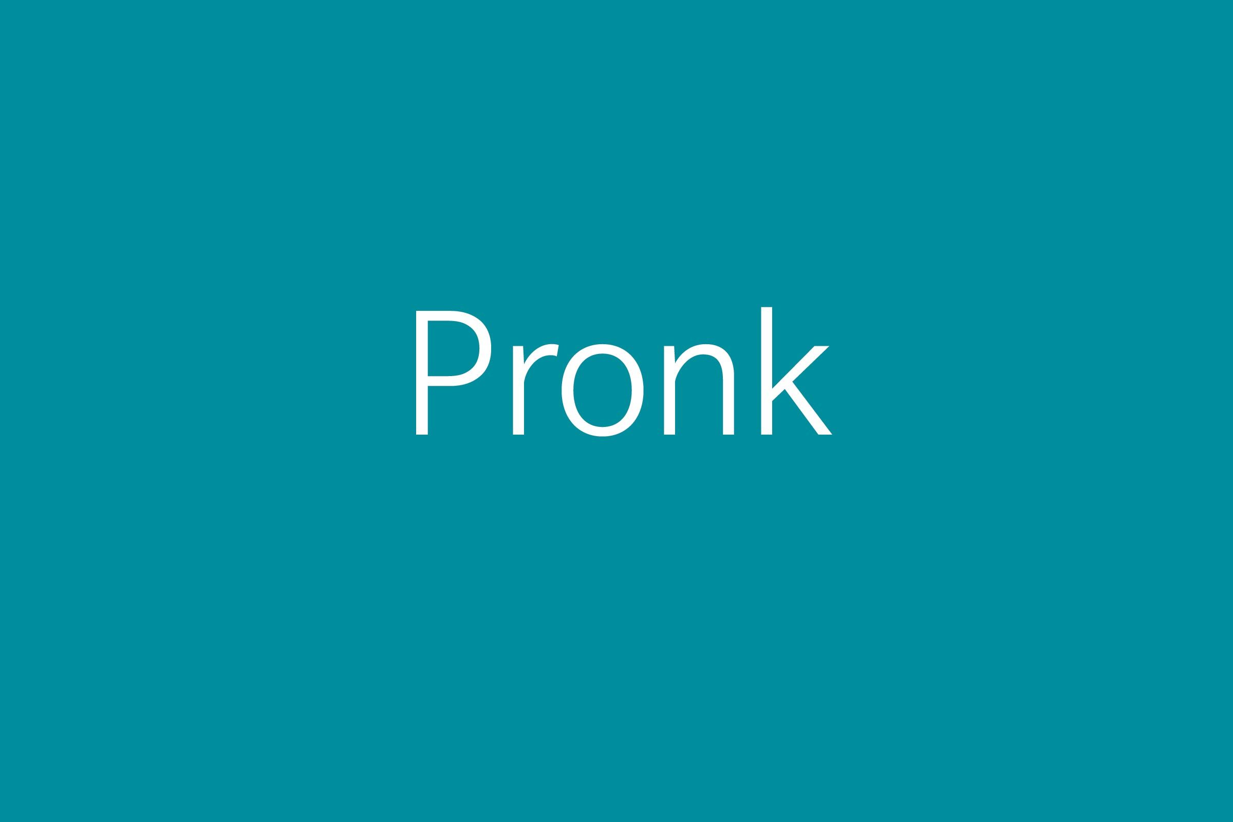 Pronk