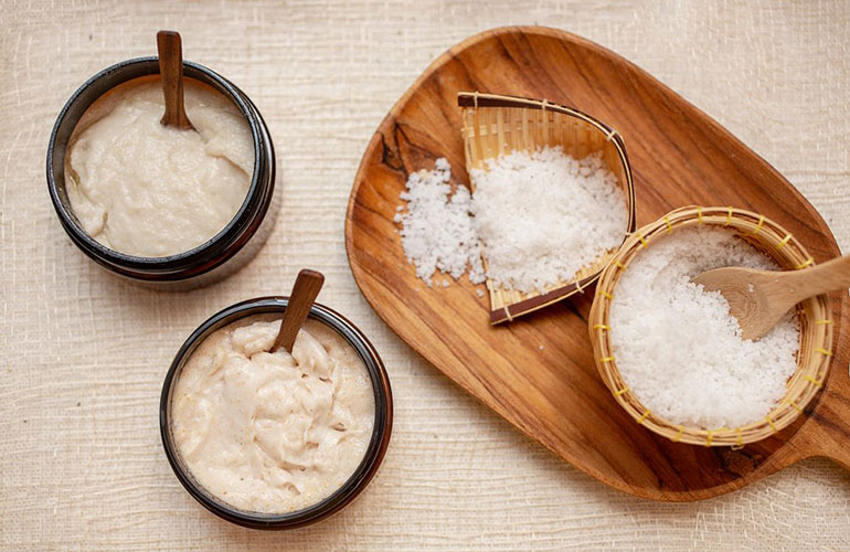 Cut back on exfoliation