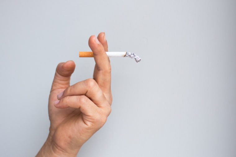 Cigarettes or e-cigarettes