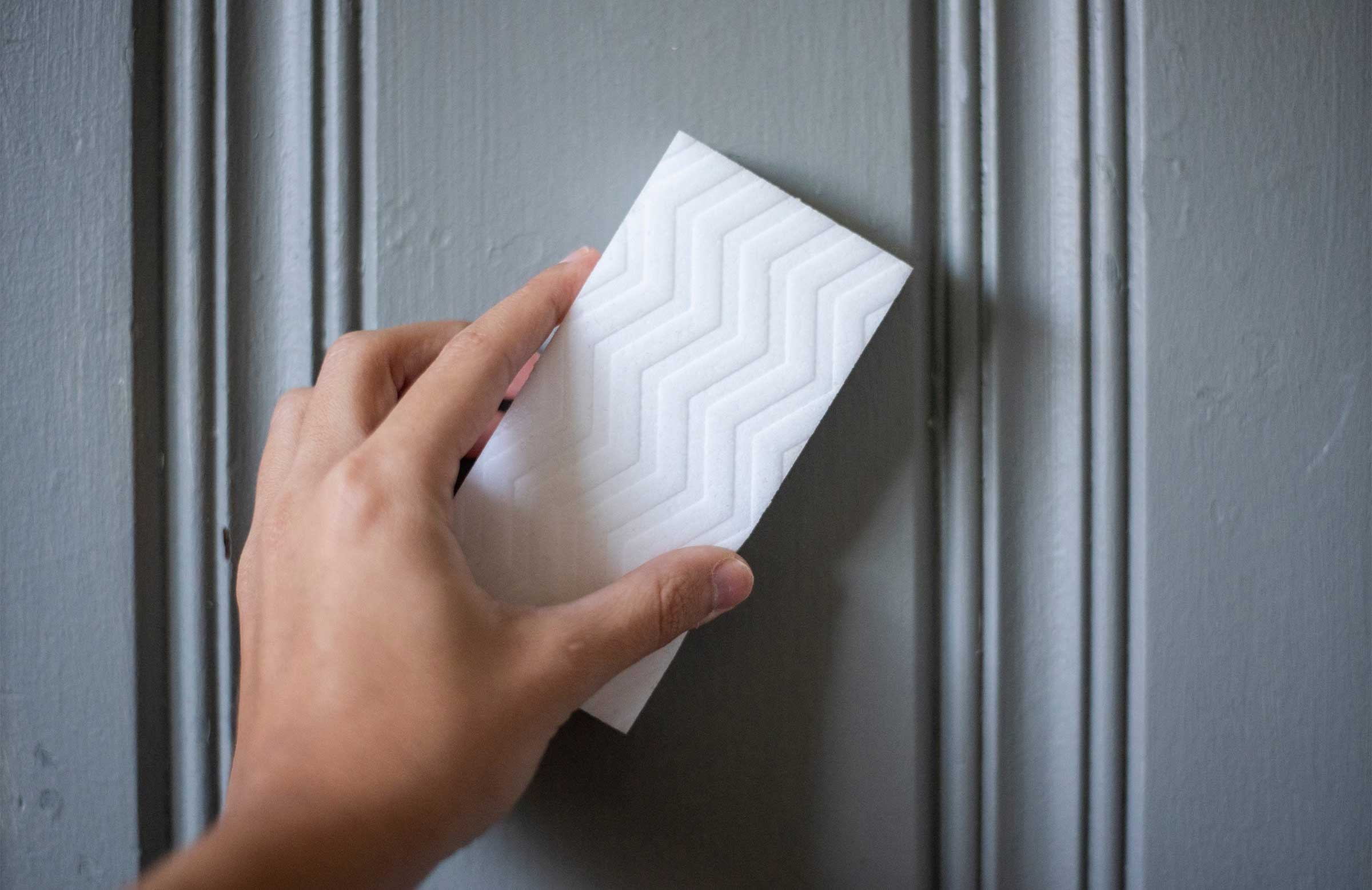Don’t use a magic eraser on anything without a spot test