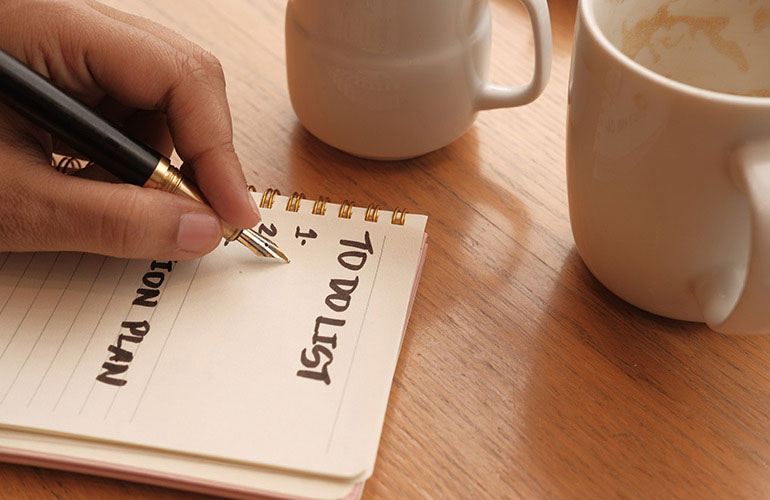 Keep an ongoing errands list