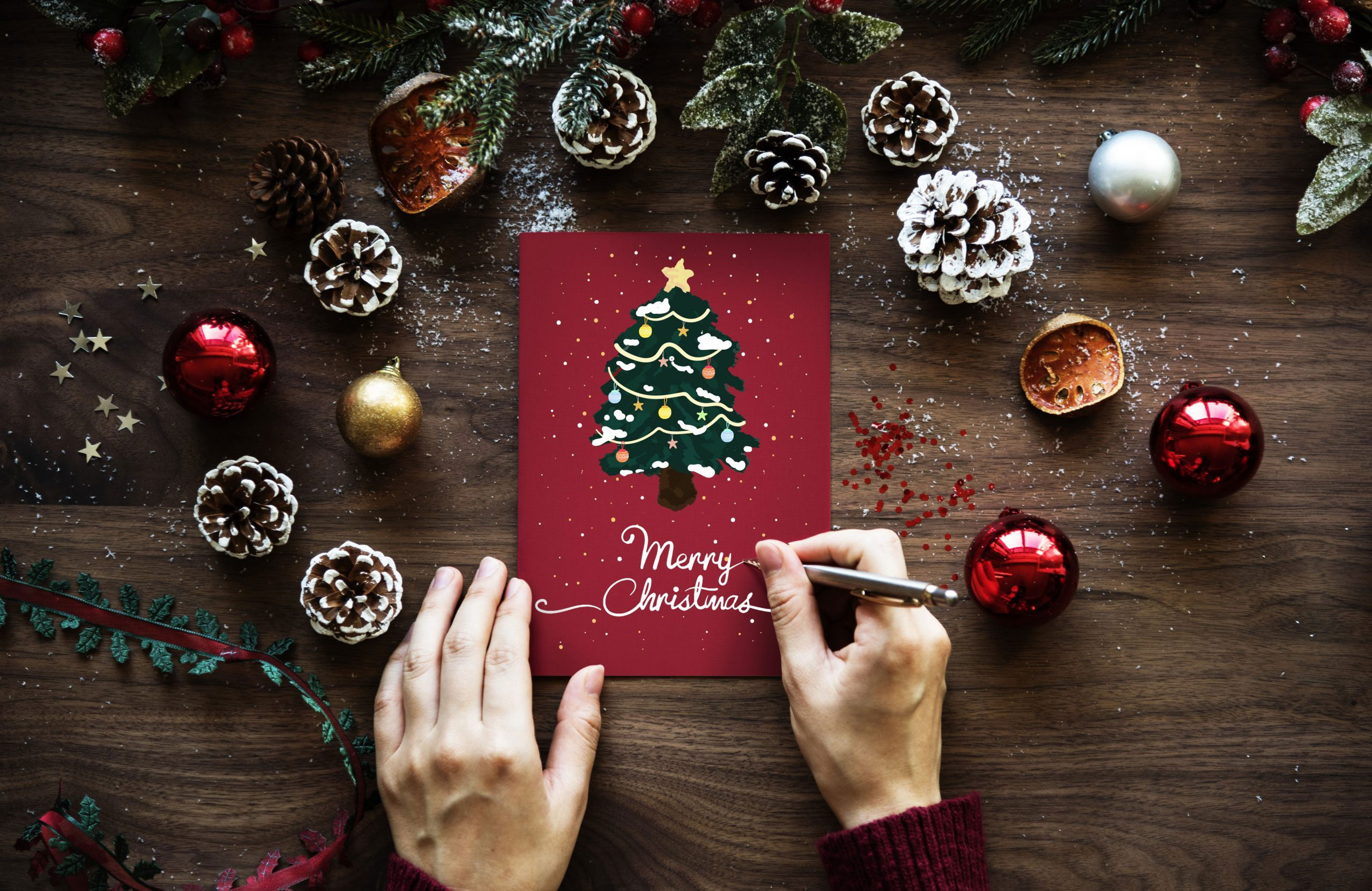 Why do we send Christmas cards?