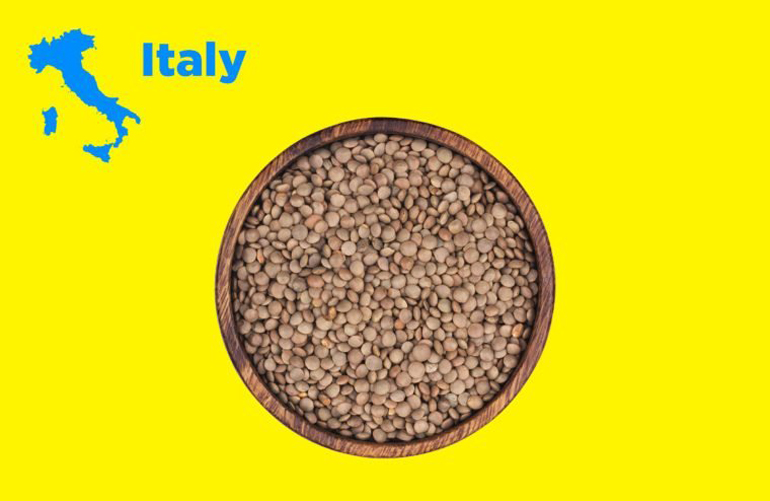 Italy: Eat lentils
