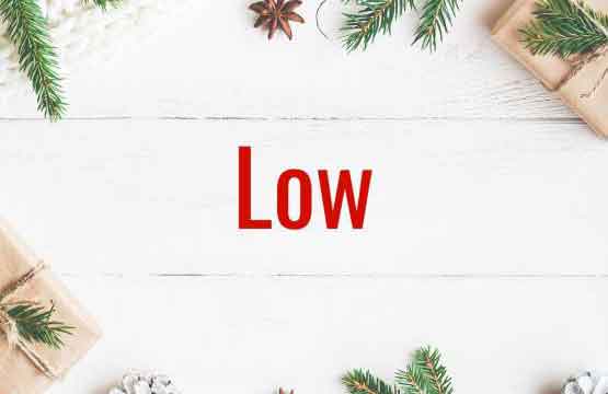 Christmas Word #1: Low