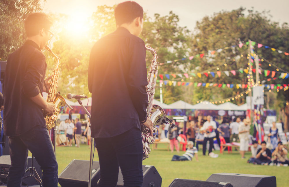 Go to an outdoor event