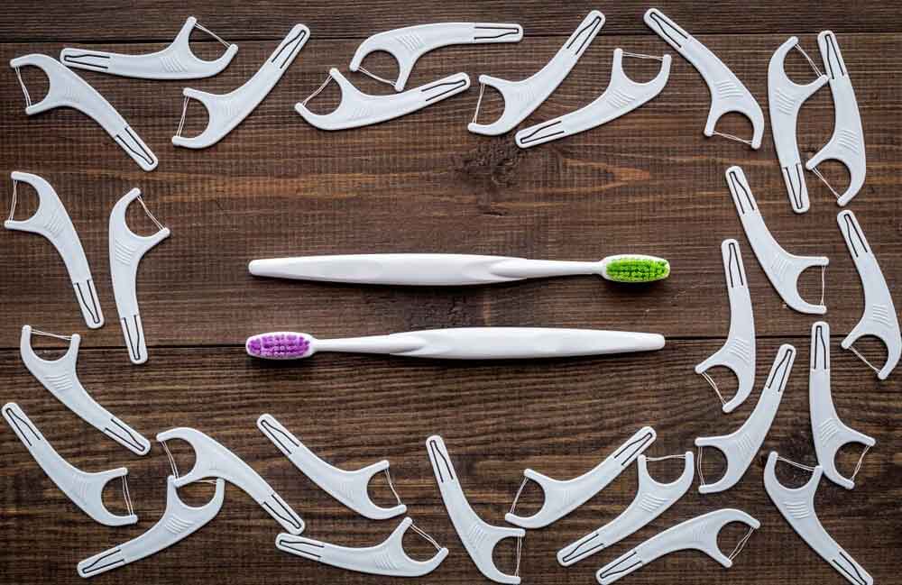 Brush and floss after you eat