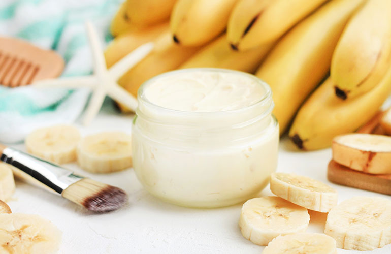Banana facial masks