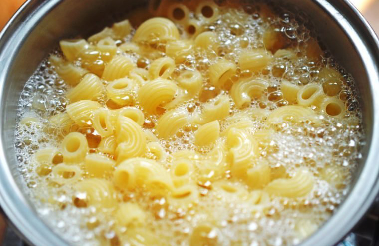 Overcooking pasta