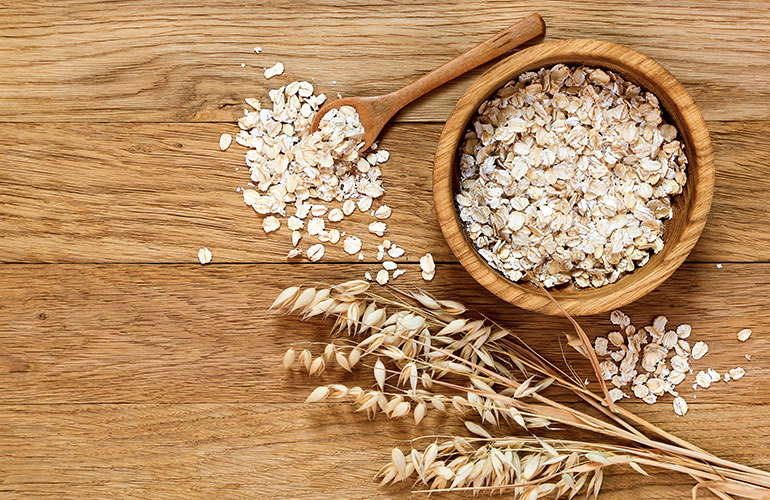 Oatmeal facial masks