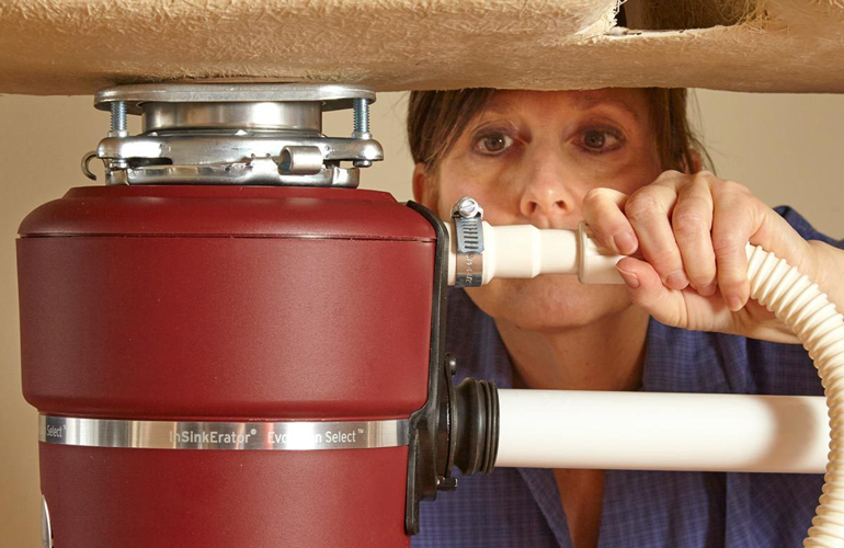 Plumbers don’t take the term “garbage disposal” literally