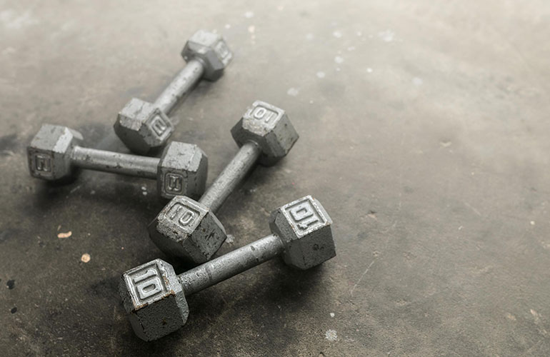Don’t throw your weights