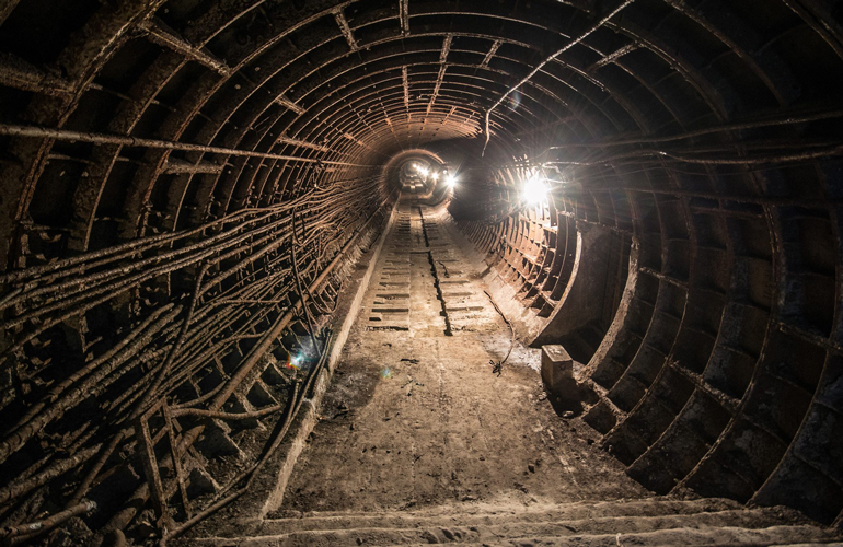 Metro tunnels, Kiev
