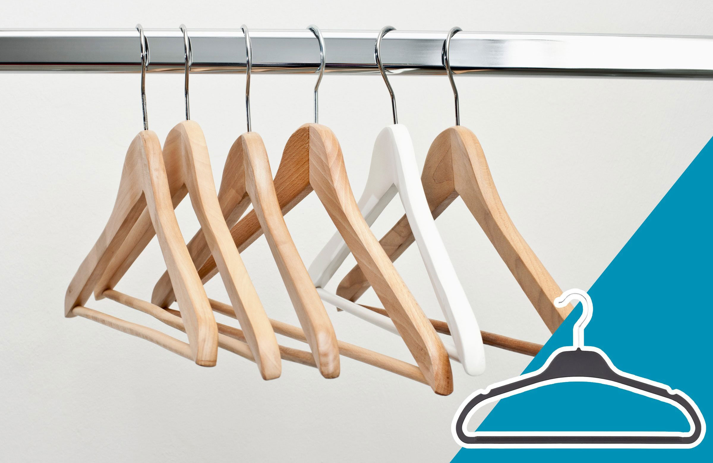 Switch to slimline hangers
