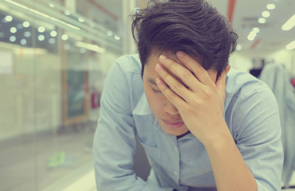 You experience nausea or vomiting