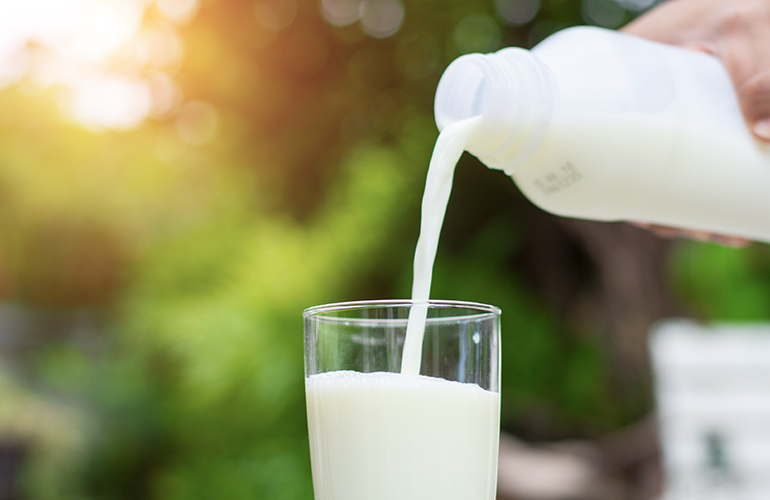 Dairy can cause acne