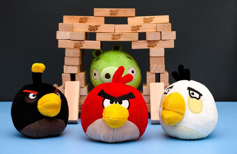 Angry Birds poked fun at our fears of swine flu
