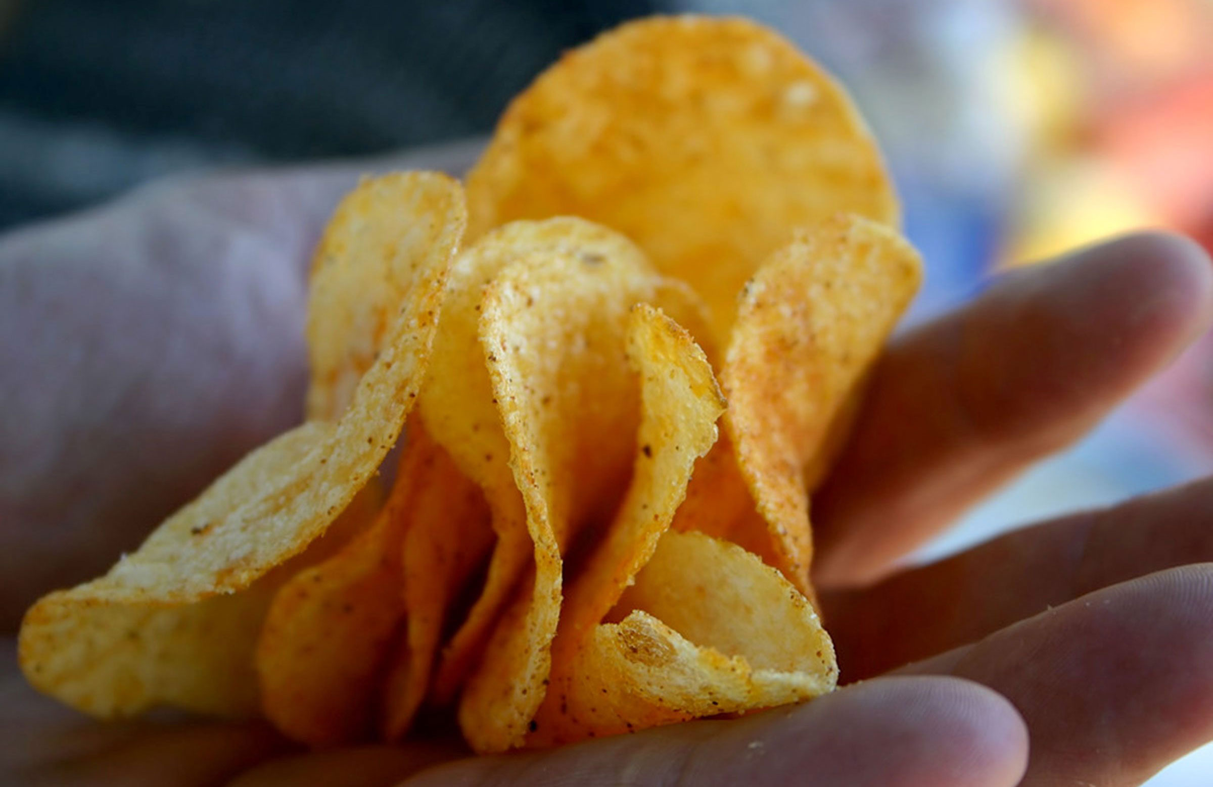 Potato chips can increase skin inflammation