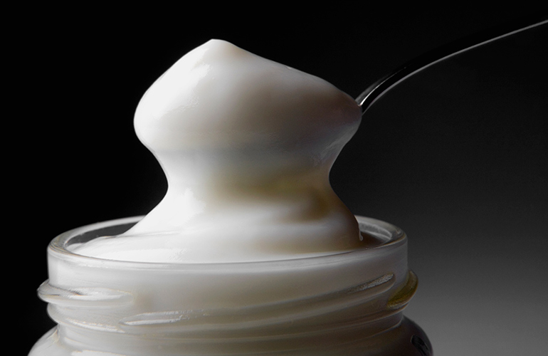 Mayonnaise face masks