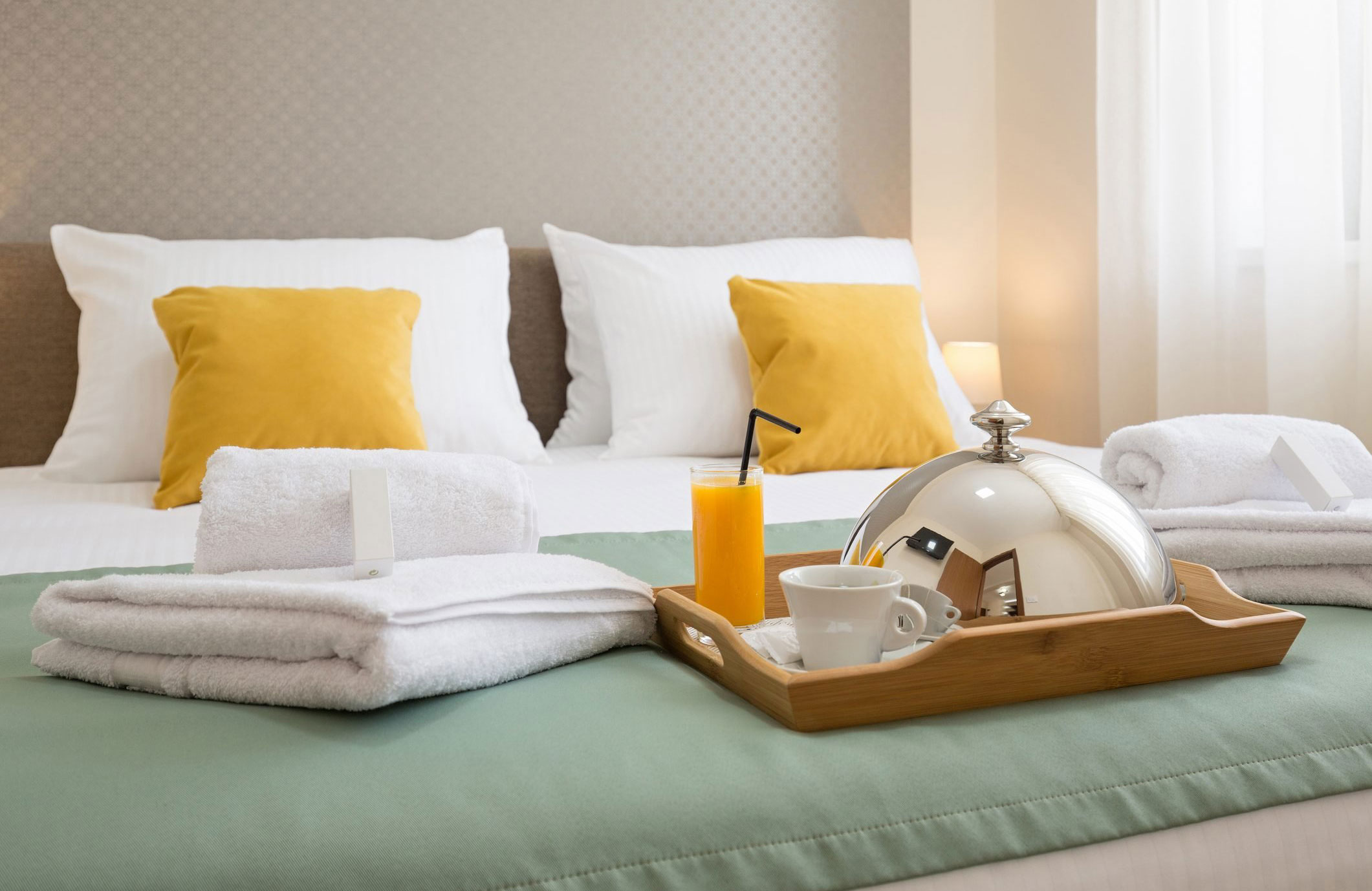 Splurge on room service, and make it breakfast