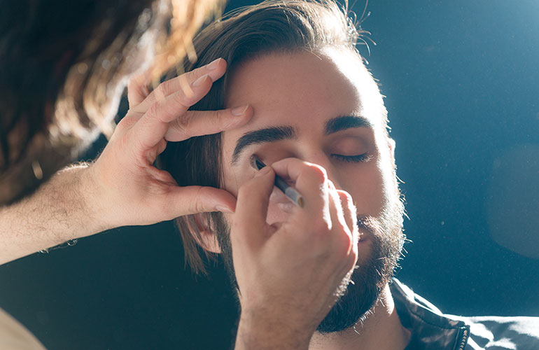 Makeup artists aren’t just for women