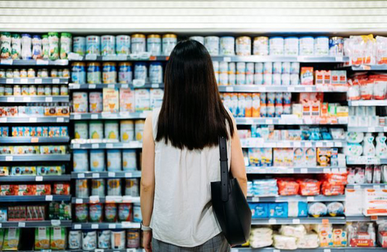 Name-brand groceries