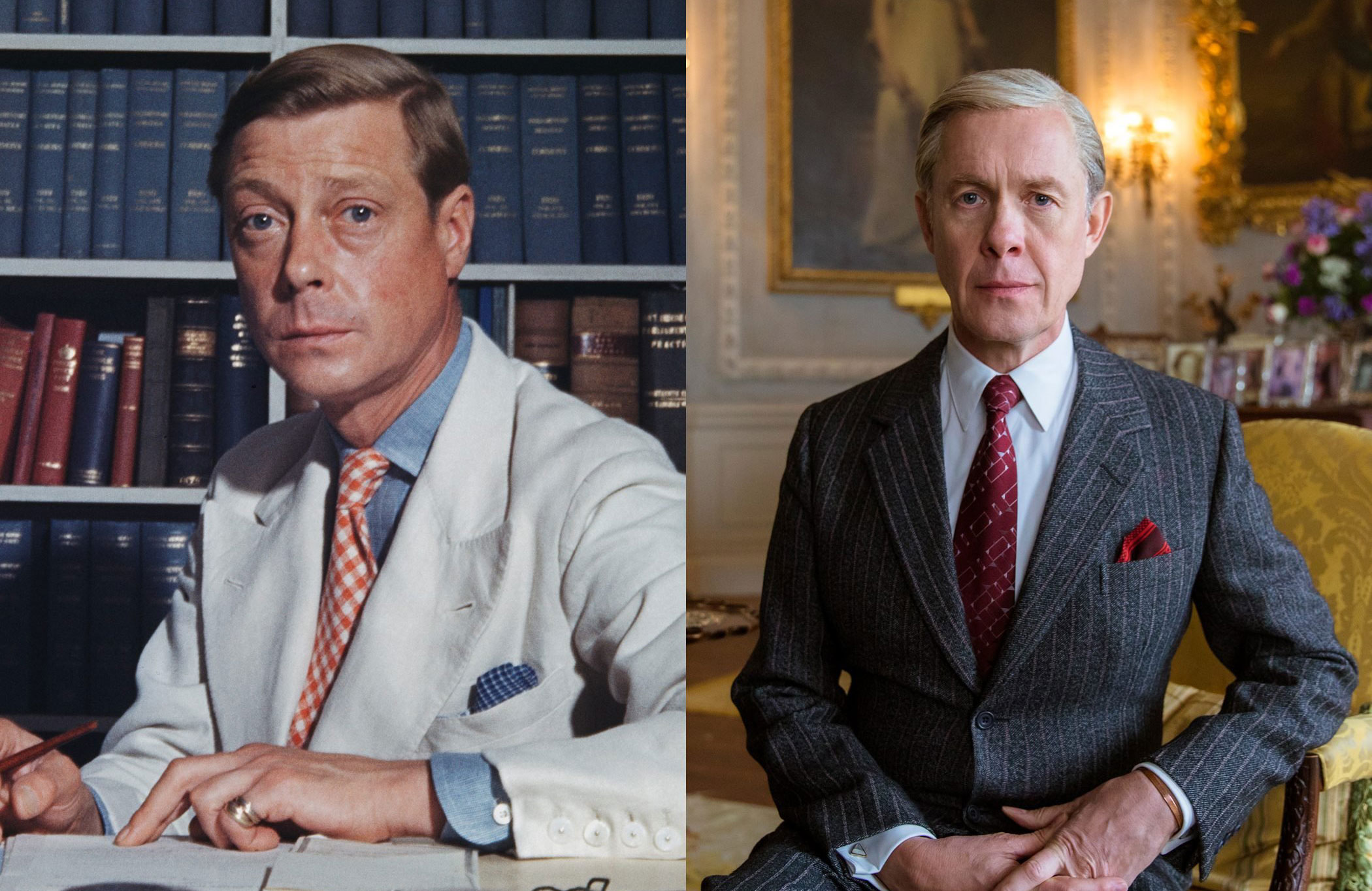 David, Duke of Windsor, the former King Edward VIII, as played by Alex Jennings