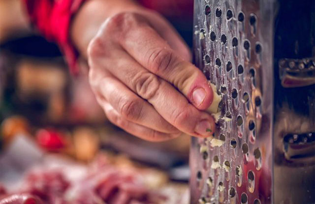 Grating cheese