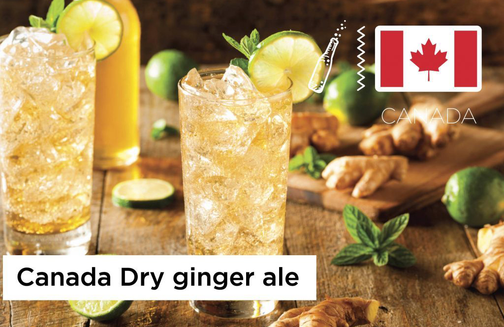 Canada: Canada Dry ginger ale