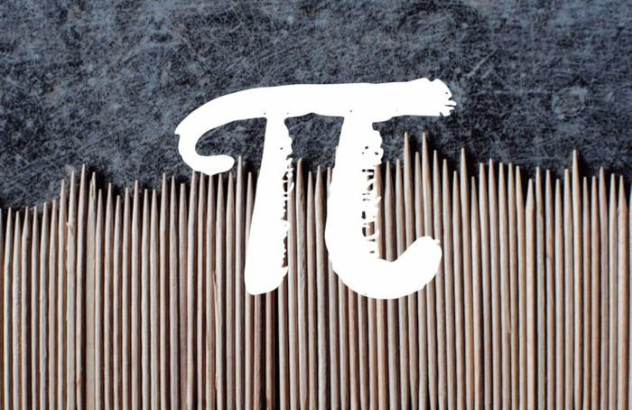Do a magic trick to calculate pi