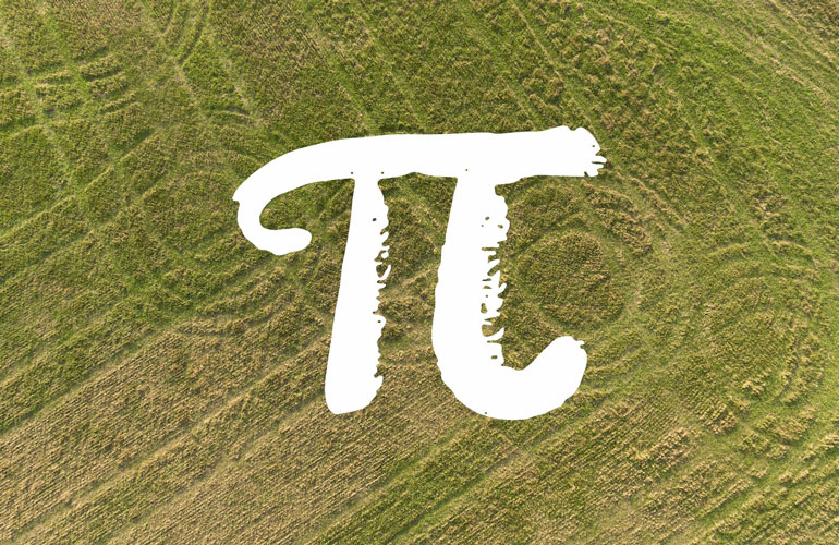 A pi-themed crop circle left scientists scratching their heads